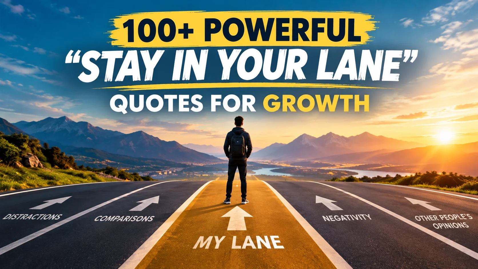 Powerful "Stay In Your Lane Quotes for Growth